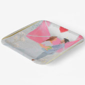 trouwlocatie papieren bordje (Gebogen)