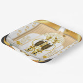 trouwlocatie papieren bordje (Gebogen)