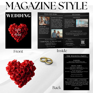 Trouwmagazine Alles in Eén Rode Rozen