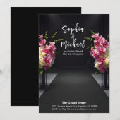 Trouwmagazine Hoesje Bloemen Kaart (Voorkant / Achterkant)