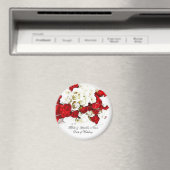 Trouwmagneet Favor Template Magneet (Insitu (Vaatwasser))