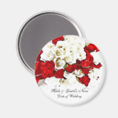 Trouwmagneet Favor's Sjabloon Magneet (Voorkant / Achterkant)