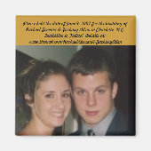 Trouwmagneten Magneet (Voorkant)