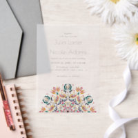 Trouwmandala met fluisterende lente bloemen