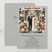 " TROUWMELDING " KAART (Voorkant / Achterkant)
