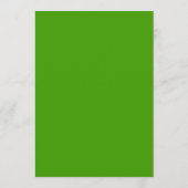 Trouwmenu Colorus - Citroen Groen Menu (Achterkant)