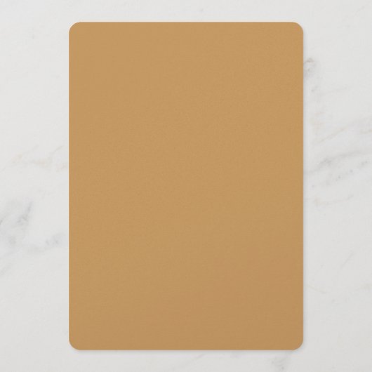 Trouwmenu Gouden Confetti Cirkels Menu (Achterkant)