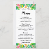 Trouwmenu in het paradijs (Voorkant)