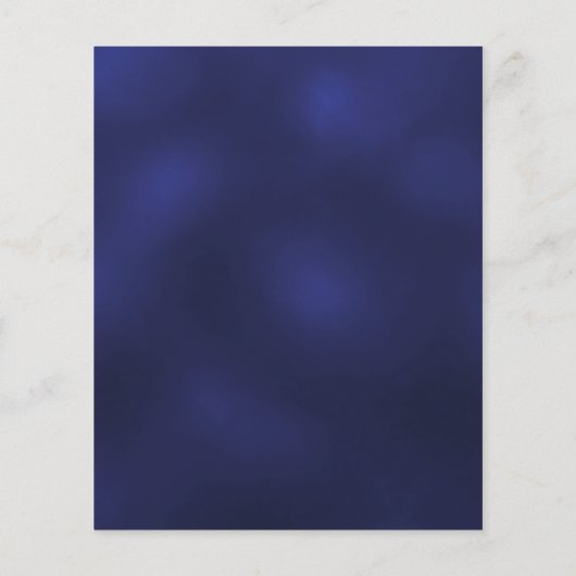 Trouwmenu marineblauw violet bloemen (Achterkant)