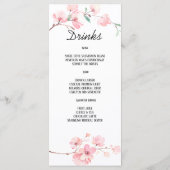 TROUWMENU. MENU (Achterkant)