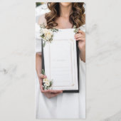 trouwmenu menu (Achterkant)