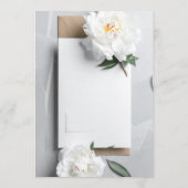 trouwmenu menu (Achterkant)