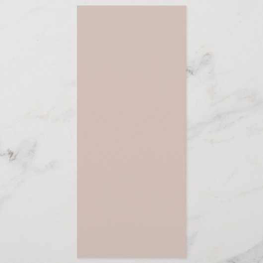 {} trouwmenu menu (Achterkant)