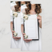 trouwmenu menu (Voorkant / Achterkant)