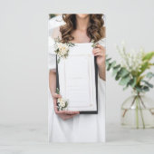 trouwmenu menu (Staand voorkant)