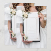 trouwmenu menu (Voorkant / Achterkant)