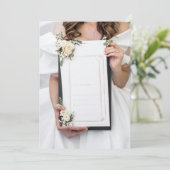 trouwmenu menu (Staand voorkant)