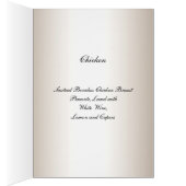 Trouwmenu Zilver (Binnen (Rechts))