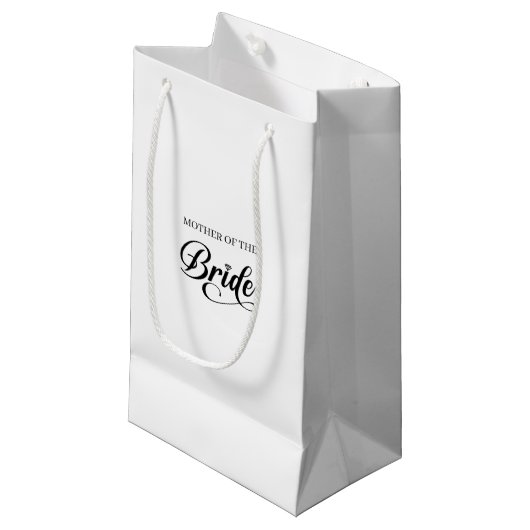 Trouwmoeder bruid cadeautas (Voorkant Gekanteld)