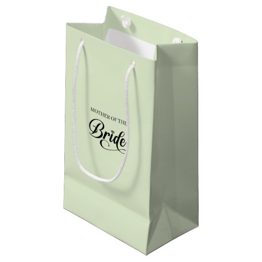 Trouwmoeder bruid cadeautas (Voorkant Gekanteld)