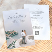 Trouwmonogram | Alles in één QR-codefoto