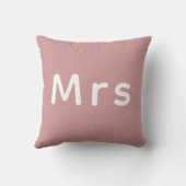 Trouwmonogram voor meneer en mevrouw kussen (Achterkant)