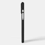 Trouwmonogramontwerp met namen en datum Case-Mate iPhone case (Achterkant / Links)