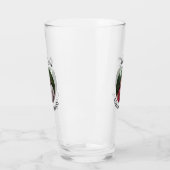 Trouwnaam cirkelvormige foto romantisch glas (Links)