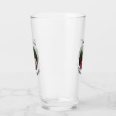 Trouwnaam cirkelvormige foto romantisch glas (Rechts)