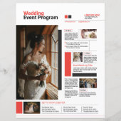 Trouwnieuwsbrief Sjabloon (Voorkant)