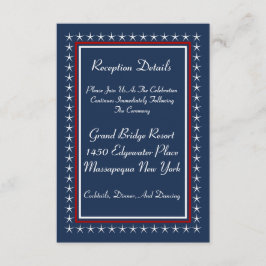 Trouwontvangstkaarten met militair patriottisch th kaart