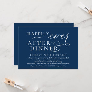 Trouwontvluchting, Happily Ever After-diner Kaart