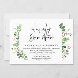 Trouwontvluchting, 'Happily ever after'-diner Kaart