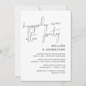 Trouwontvluchting, Happily Ever After Feest Kaart (Voorkant)