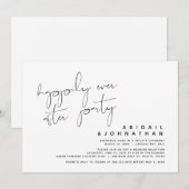 Trouwontvluchting, Happily Ever After Feest Kaart (Voorkant / Achterkant)