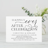 Trouwontvluchting, Happily Ever After-viering Kaart (Staand voorkant)