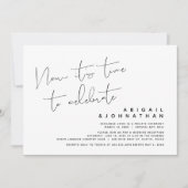 Trouwontvluchting, Nu is het tijd om te vieren Kaart (Voorkant)