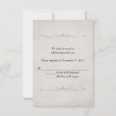 Trouworchideeën RSVP Kaart (Achterkant)