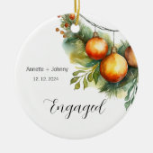 Trouwornament, Verlovingssieraad, Bruid Keramisch Ornament (Voorkant)