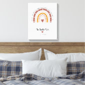 Trouwpaar aangepaste foto  canvas afdruk (Insitu (Slaapkamer))