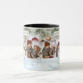 Trouwpaar aangepaste foto mok (Midden)