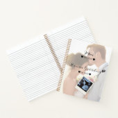 Trouwpaar Custom Photo Journals Notitieboek (Binnen)