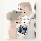 Trouwpaar Custom Photo Journals Notitieboek (Achterkant)