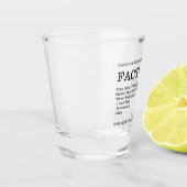 Trouwpaar Feit Souvenir Shot Glas (Links)