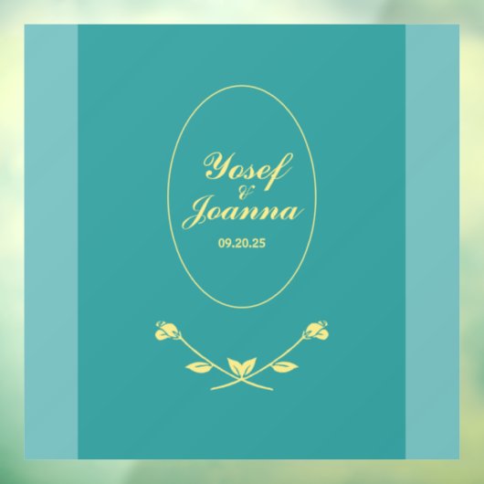 Trouwpaar Floor Decal en Sticker (Vel 3)