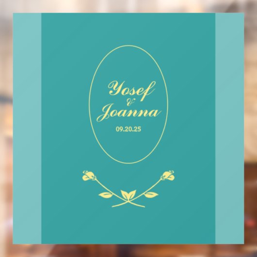 Trouwpaar Floor Decal en Sticker (Vel 2)