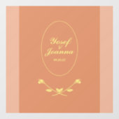 Trouwpaar Floor Decal en Sticker (Vel)