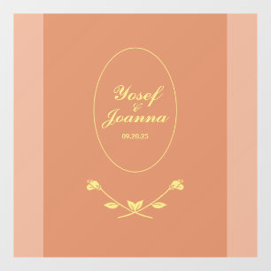 Trouwpaar Floor Decal en Sticker