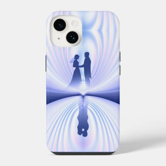 Trouwpaar iPhone Hoesje (Achterkant)