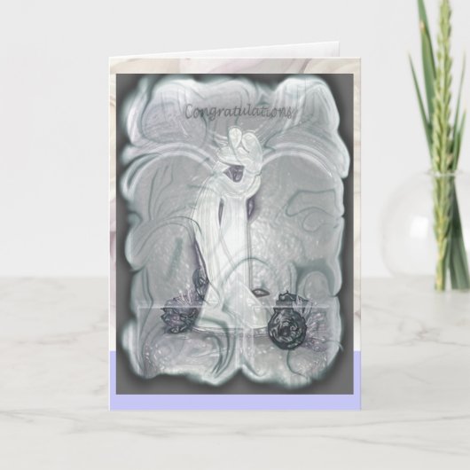 Trouwpaar....... Kaart (Voorkant)